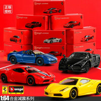 1/64 Ferrari 458 488 ENZO Xe Mô Hình Hợp Kim Bburago Logo Xe Hơi Chính Hãng Xe đồ Chơi Mini