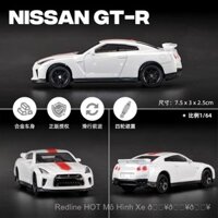 1:64 Mô hình xe CCA mới Nissan GTR xe mini hợp kim đồ chơi xe trang trí D mô hình xe diecast FEJ2