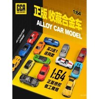 1:64 Mô hình xe hơi hợp kim Caca, xe thể thao Lamborghini, xe đồ chơi thu nhỏ trang trí cho bé trai