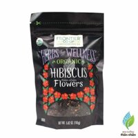 [165g] Trà Hoa Dâm Bụt (Hoa Bụt Giấm) Hữu Cơ Frontier Organic Hibiscus Flowers, 165g