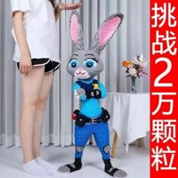 [1665 Người Đã Thu Thập] Quà Tặng Năm Mới 2025 Tương Thích Với Đồ Trang Trí Lego Câu Đố Hình Thỏ Cáo Zootopia Quà Sinh Nhật Cho Con Gái OXAL