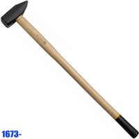 1673-10000 - Búa tạ 3 đến 10 kg, cán dài 900mm. Sx tại Đức