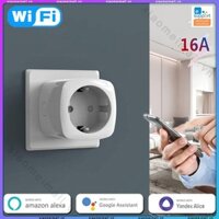 16a EU Plug Ewelink Tương thích Bluetooth +wifi Ổ cắm hẹn giờ chế độ kép Màn hình nguồn chống cháy Điều khiển bằng giọng nói Hoạt động với Alexa Google Home (xiaomeimall)