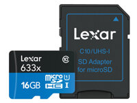 16GB 633X microSDHC Memory Card