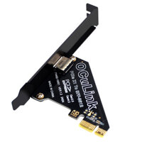 16GB PCIe 4.0 X1 để oculink SFF-8612 mở rộng thẻ Riser chuyển đổi cho SFF-8611 & 8612 để SFF-8639 u.2 SSD Card đồ họa bên ngoài