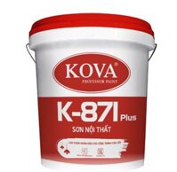 16L - Sơn nội thất cao cấp KOVA K-871 Plus (Bán bóng,Bóng)