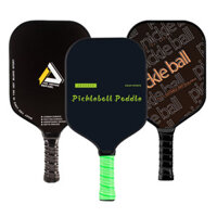 16mm Pickleball Mái Chèo Sợi Carbon Pickleball Vợt Bề Mặt Thô Dưa Bóng Bát Có Túi