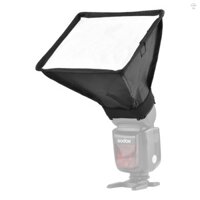 17 * 15cm / 6.7 * 6in Mini Universal Camera Flash Softbox Speedlite Khuếch Tán Có Thể Gập Lại Với Túi Đựng Thay Thế Cho Canon Godox Yongnuo on-Camera Flash