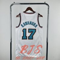 #17 Áo thun nam Yuki Kawamura Jersey Thời trang thoáng khí Áo thun khô nhanh màu trắng xanh lá cây cổ tròn Áo bóng rổ