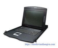 17 inch 8-Port combo VGA LCD IP KVM Switch PLANET IIKVM-210-08M