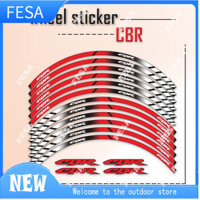 17 Inch Xe Máy Dán Bánh Xe Miếng Dán Phía Trước Phía Sau Đề Can Phản Quang Chống Thấm Nước Decal Cho Xe HONDA CBR CBR250R CBR650F CBR300R