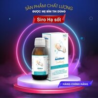 (17) Siro Hạ Sốt Thảo Dược Soothing: Giúp hạ nhiệt, dùng khi sốt nhẹ sau chích vaccin hoặc cảm cúm, 120ml,