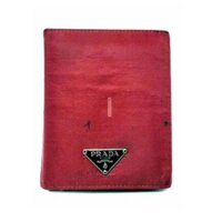 1701-Ví vải nam/nữ- PRADA Bifold cloth wallet