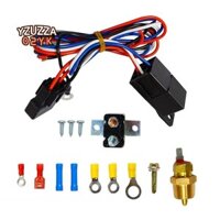 175-185 Độ 40 Amp Làm Mát Điện Quạt Tản Nhiệt Nhiệt Công Tắc Nhiệt Độ Rơ Le Bộ Cảm Biến Rơ Le Bộ Rơ Le