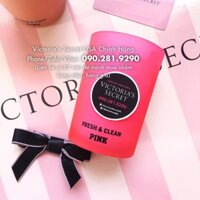 [175g] Nến thơm 1 tim Fresh & Clean hương Táo, Biển, Quýt, Hàng chính hãng từ Pink USA