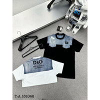 17Áo Phông Nam Đôn Chề Phối Bò Rách Nhẹ Siêu Đẹp - Áo Thun Nam DG Phối Bò Mới Nhất