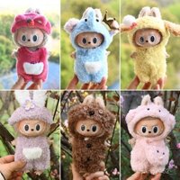 17cm Hộp Mù Rabbu Làm Bằng Tay Ếch Heo Con Bộ Đồ Giáng Sinh Sang Trọng labubu Đồ Treo Quần Áo Người Tuyết