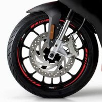 17inch Phụ Kiện Xe Máy Vinyl Bánh Xe Dán Decal Phản Quang Cho Suzuki SV650 GSX 750 GSX-R1000 Gixer SF 250 DL250 GSX250R