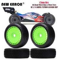 17mm Hex 44 / 118mm Trung tâm vành bánh xe và lốp RC Lốp 4Pc / Lô cho các bộ phận ô tô RC Off Road Buggy Car 1 / 8 ARRMA TYPHON KYOSHO HSP Nâng cấp