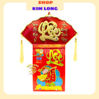 17x24cm Bộ lịch ẤT TỴ 2025 BỘ LỊCH treo tường bìa quạt DI LẠC HOA MAI TÀI LỘC PHÚC LỘC THỌ lốc đại khổ 17cm x 24cm
