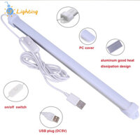 18 / 35 / 52cm USB Đèn LED Di Động Ống Dải Gắn Treo Đèn Để Bàn Đèn Đọc Sách