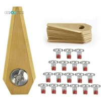 18 Chiếc 49X19X1MM Robot Máy Cắt Titan Lưỡi Thay Thế Chống Rỉ Sét Bền Máy Cắt Máy Cắt Cho Bosch Indego Dễ Dàng Lắp Đặt