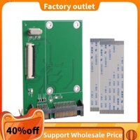 1.8 Inch 40Pin ZIF / CE SSD HDD Ổ Đĩa Cứng Sang 7 + 15 22 Pin SATA Adapter Bảng Chuyển Đổi