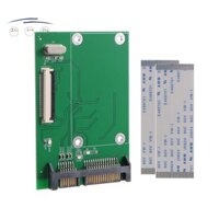 1.8 Inch 40Pin ZIF / CE SSD HDD Ổ Đĩa Cứng Sang 7 + 15 22 Pin SATA Adapter Bảng Chuyển Đổi