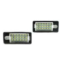 18 LED 6000K Giấy Phép Biển Số Đèn Cho Xe Audi A3 S3 A4 S4 B6 B7 A6 S6 A8 Q7 KHÔNG CÓ Lỗi Canbus