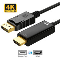 1.8 M Đa Năng 4K * 2K 1080P Chuyên Nghiệp Chất Lượng Cao Cổng Hiển Thị To HDTV Cable Chuyển Đổi Nam đến Nam Dp Sang HDMI