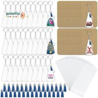 180 Chiếc Móc Chìa Khóa Cổ Vũ Trong Suốt Trống Số Lượng Lớn Quà Tặng Cổ Vũ Như Thể Hiện Cho DIY Móc Khóa Và Dự Án Thủ Công
