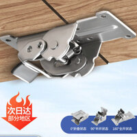 180 độ 90 độ để bàn gấp bản lề gấp Giá đỡ gấp ống vuông gấp bàn ăn bướm Giá đỡ tự khóa OJUU
