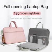 180 °Túi Xách laptop Cao Cấp Cho macbook 11 12 13 14 inch A1465 A1534 A2337 A2681 A2338 A2442 Huawei Matebook 14 2020 2021 D14