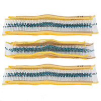 1800pcs 30 Kinds Value 1% 1/4W Metal Film Resistor Assorted Kit 60pcs Each Value