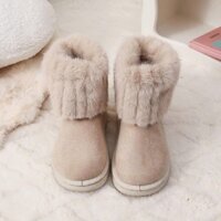 1812M80-    BOOT CỔ LÔNG BÉ (25-36)