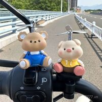 [1816 Đánh Giá Tích Cực] Trang Trí Xe Ô Tô Hình Vịt Vàng Nhỏ, Trang Trí Xe Đạp, Xe Đạp Điện, Xe Máy, Phụ Kiện Treo