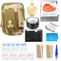 185Pcs Survival Tools Kit Emergency Survival Kit Multi-Tools First Aid Supplies Survival Gear EDC Gadget Tool Setfor C