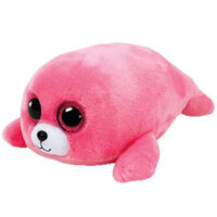 18cm Ty Beanie Đôi Mắt To Nhồi Bông Sang Trọng Đồ Chơi Mềm Mại Dễ Thương Động Vật Búp Bê Hồng Seal Pierre Trẻ Em Phổ Biến Giáng Sinh Quà Tặng Năm Mới