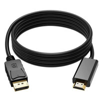 1.8M DisplayPort to HDMI-compatible Cable 4K*2K Converter Cable for Connecting Laptop to Projectors