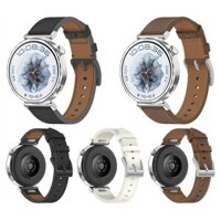 18mm Bấm Dây Da Dây Đeo Đồng Hồ Vòng Tay Cho Huawei Watch GT4 41MM / GT5 41MM Dây Đeo Đồng Hồ Mềm Lớp Đầu Nút Da Dây Đeo Đồng Hồ