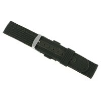 18mm Nylon Wrist Watch Band Strap For Watch Stainless Steel Buckle Green (Intl) [bonus]