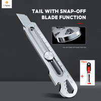 18mm Thép không gỉ dao rọc giấy đa năng 10pcs lưỡi dao rọc giấy