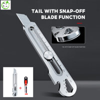 18mm Thép không gỉ dao rọc giấy đa năng 10pcs lưỡi dao rọc giấy