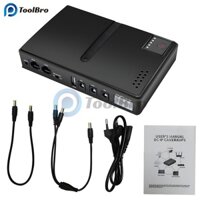 18w DC1018L Mini UPS Cho Wifi Router 5V9V12V Quang Mèo Màn Hình Dự Phòng Không Gián Đoạn Nguồn Sạc Điện Thoại Di Động DC UPS