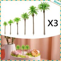 18x Mô Hình Cây Dừa Mô Phỏng Mini Cho Bàn Cát Bố Trí Cảnh Thủ Công