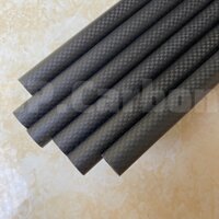 [18x16x1000] Ống Carbon 3K rỗng dài 1 mét đường kính ngoài 18mm, đường kính trong 16mm