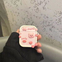 [1950 Đánh giá tích cực] Tai nghe Bluetooth không dây hình heo hồng dễ thương, chất lượng âm thanh cao, Huawei Vivo, phổ biến cho OPPO, thể thao hai tai 3.29