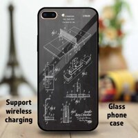 1954 Bóng Bàn Ban Tùy Chỉnh Kính Cường Lực Điện Thoại Ốp Lưng Cho Apple iPhone 11 Pro Max 6 6S 7 8 Plus XR XS Samsung Galaxy Note s9 S10 + Huawei Mate P20 Oppo Vivo Xiaomi Redmi Note 7