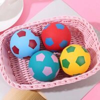 [1981 People Praise] Bóng Đồ Chơi Bouncy Trẻ Em 6cm Bounce Bóng Đá Mini Bóng Rổ Cao Su Rỗng Mô Hình Bóng Pinch Nhiều Màu Sắc 3.24