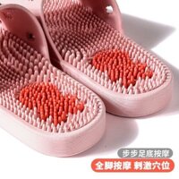 1987 Người Khen ngợi Massage Dép Cứng Gai Mềm Mại Chân Trị Liệu Giày Massage Chân Các Hạt Nhà Nam Hộ Gia Đình Cặp Đôi Mùa Hè Nữ Chống Trơn Trượt